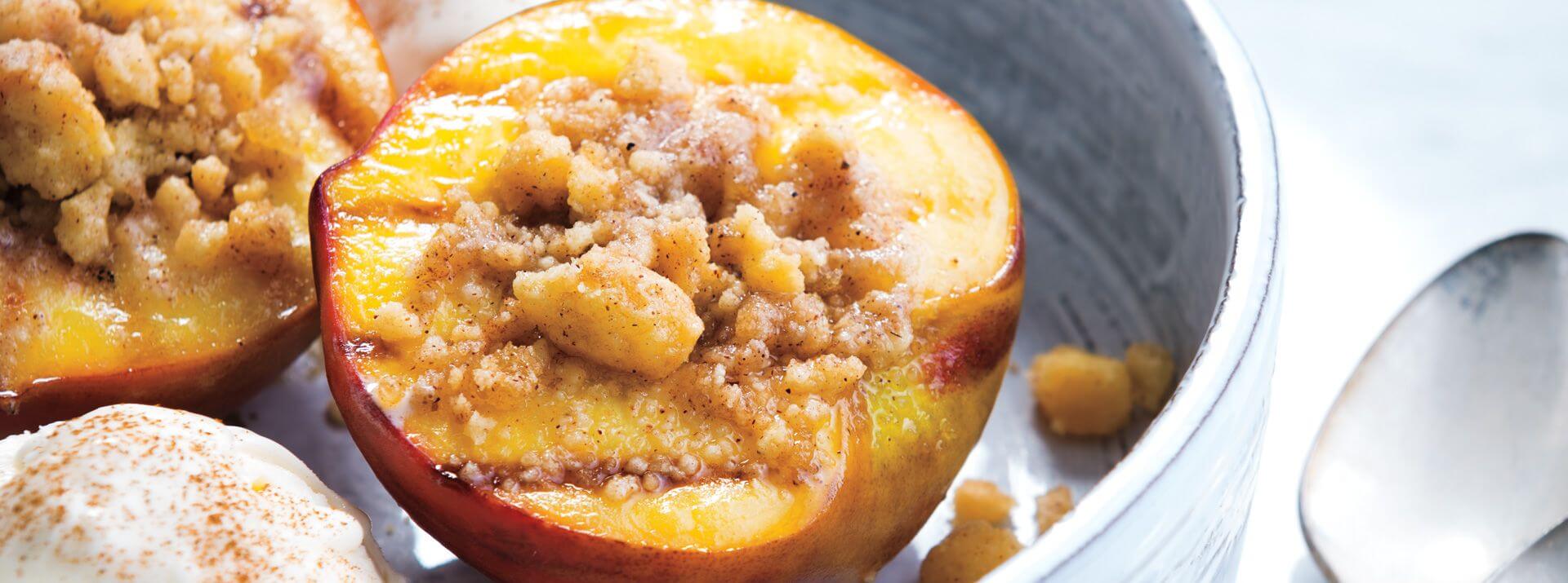 Grilled Peaches