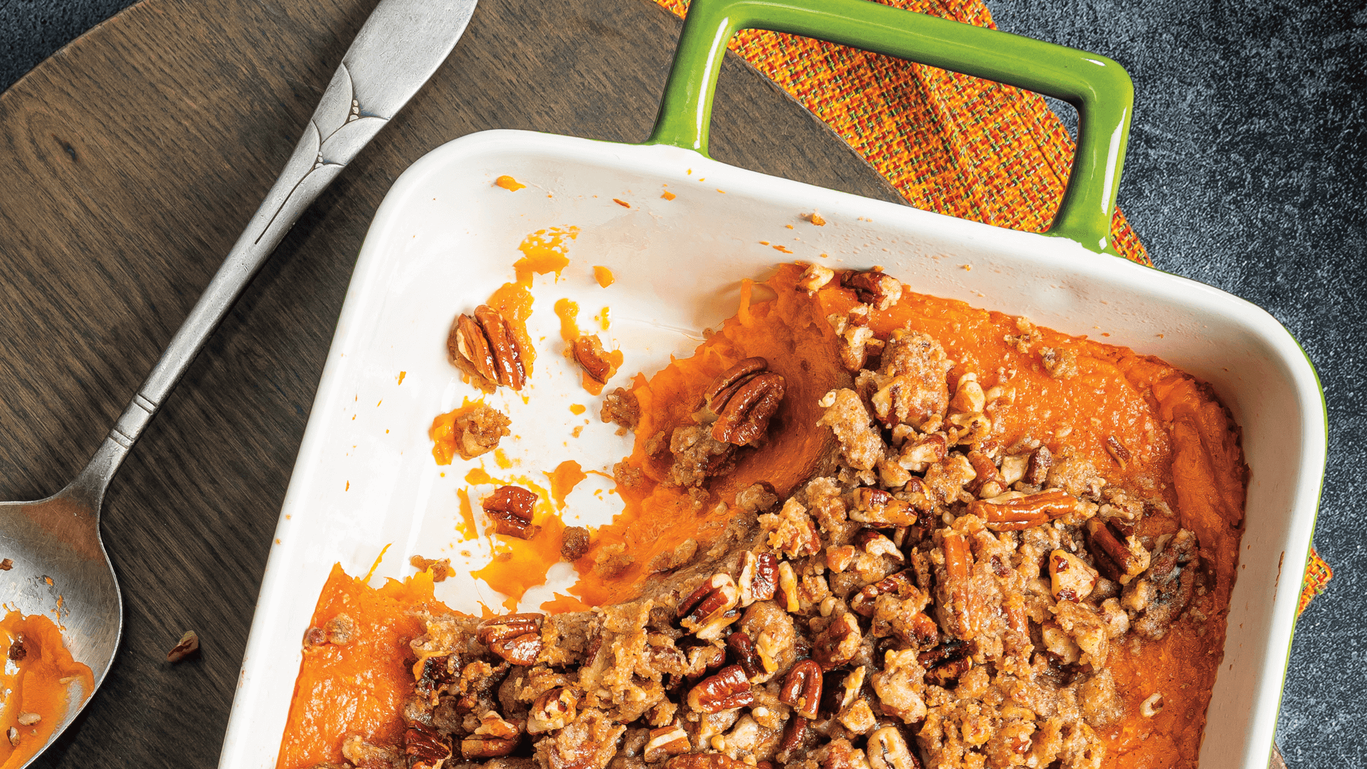 Brown Sugar-Pecan Sweet Potato Casserole