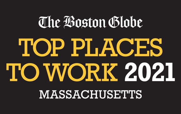Boston Globe Top Places To Work 2021