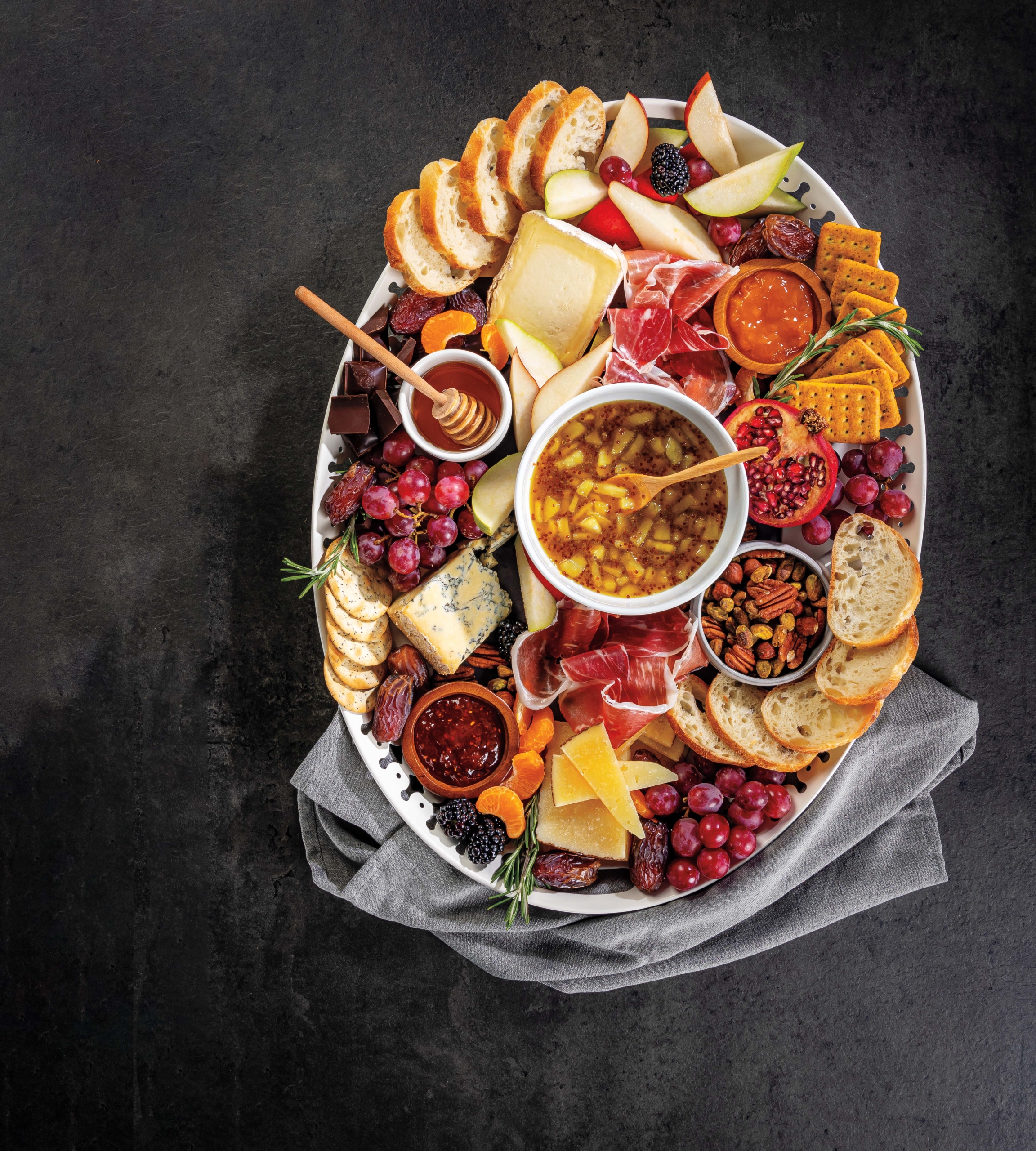 Charcuterie Board Pear Mostarda 1