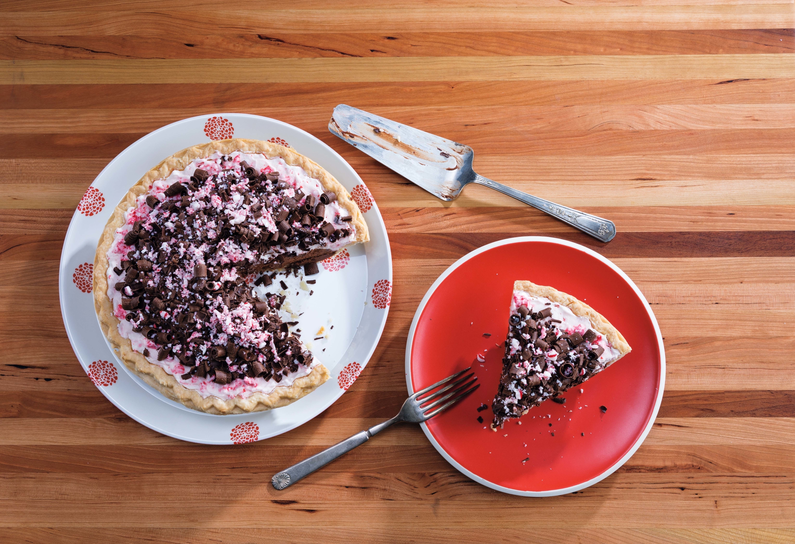 Chocolate Candy Cane Pie 35