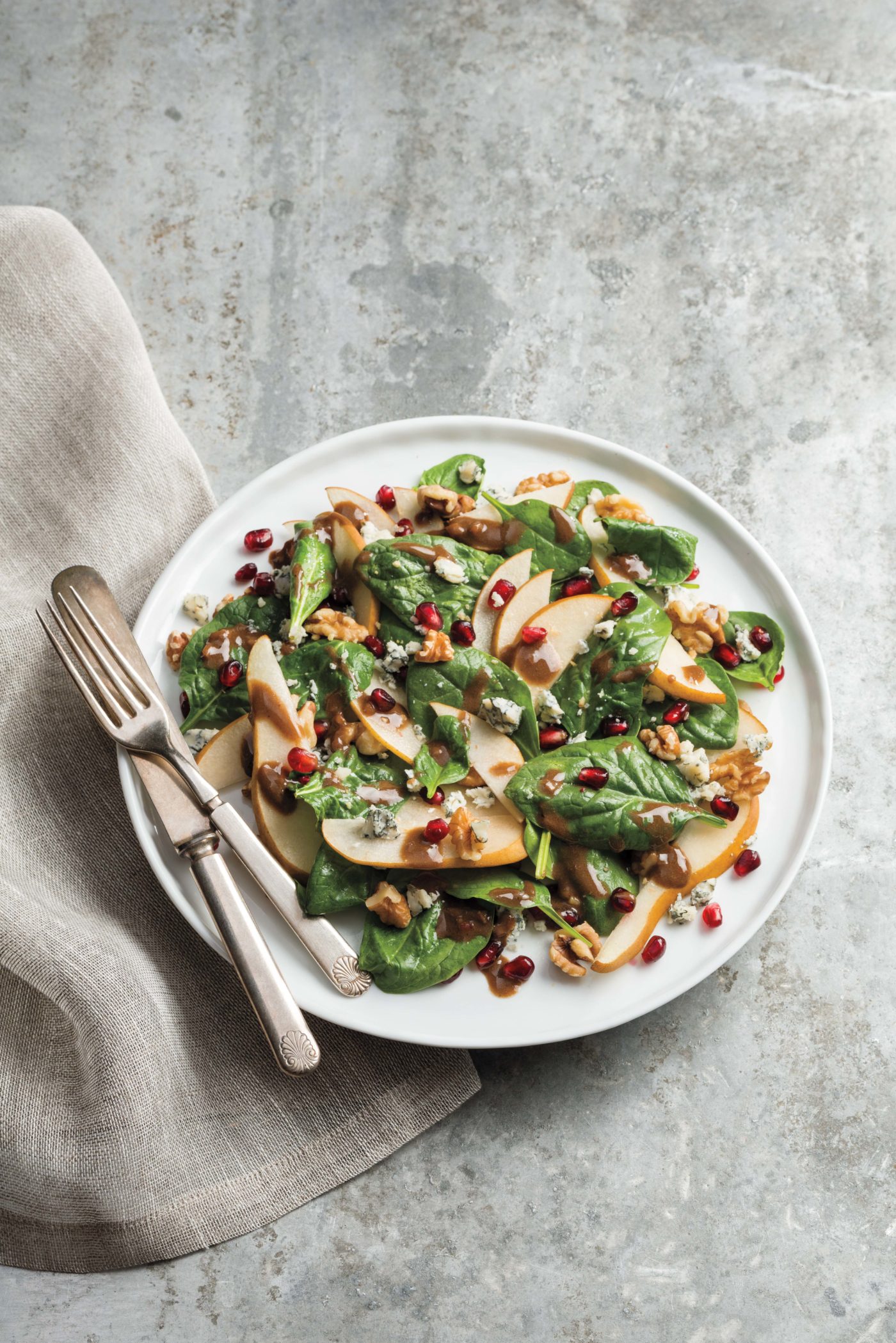 Spinach, Pear and Salad Roche Bros