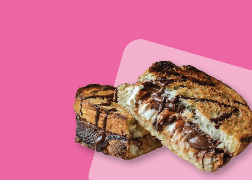 Chocolate Marscapone Grilled Cheese