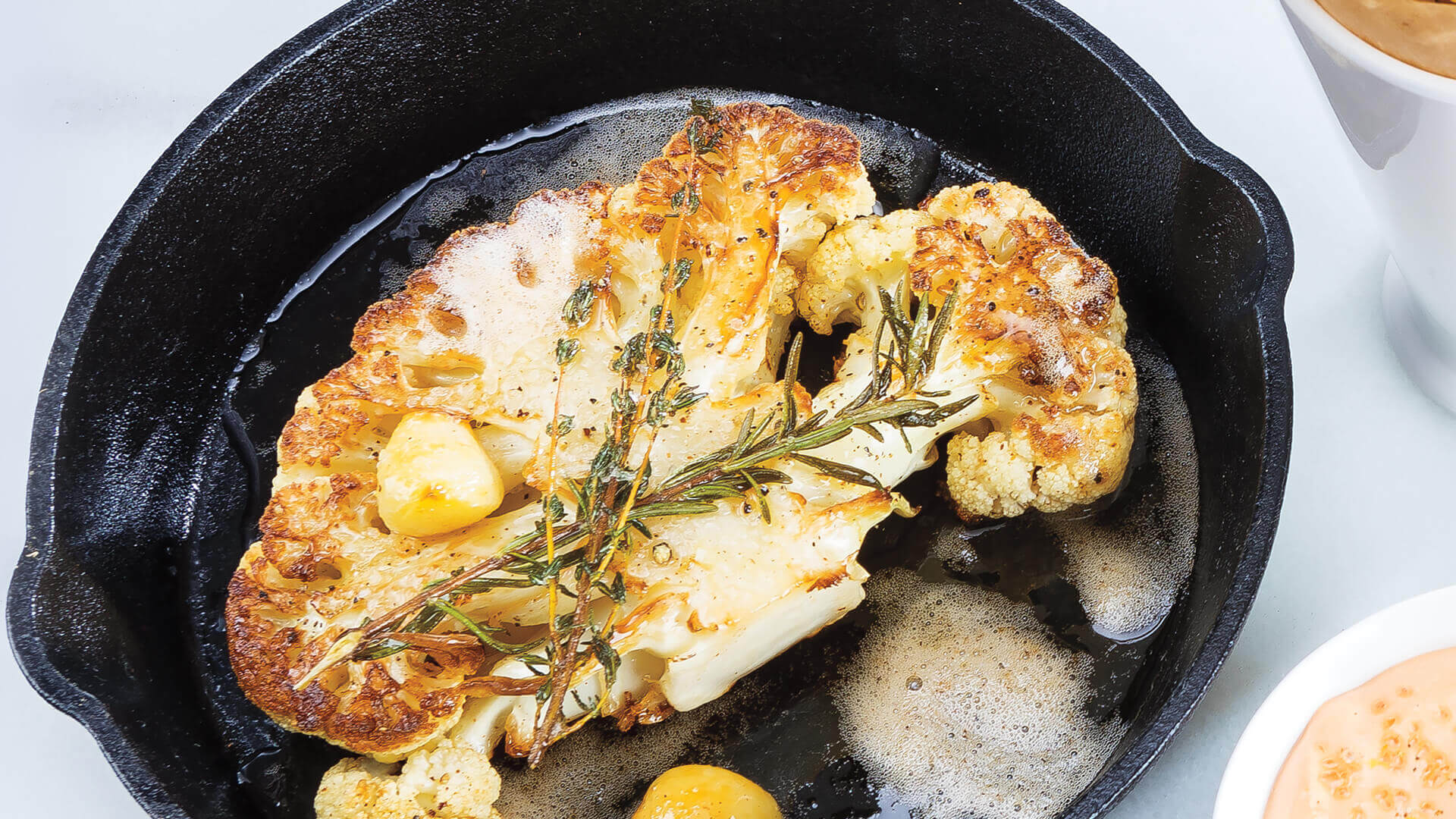 Seared Cauliflower Steaks Recipe Roche Bros.