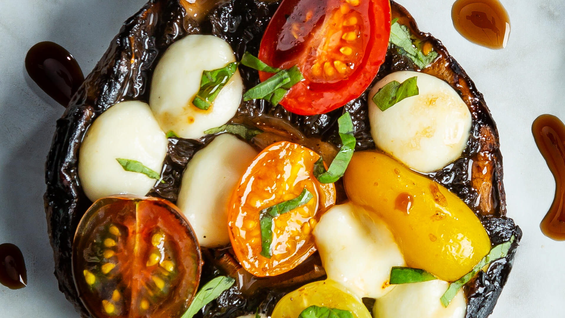 Eating Well Caprese Stuffed Portobello Mushrooms