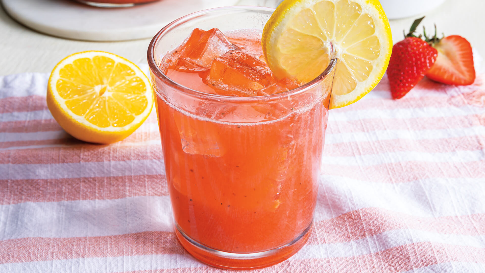 Fresh Strawberry Lemonade
