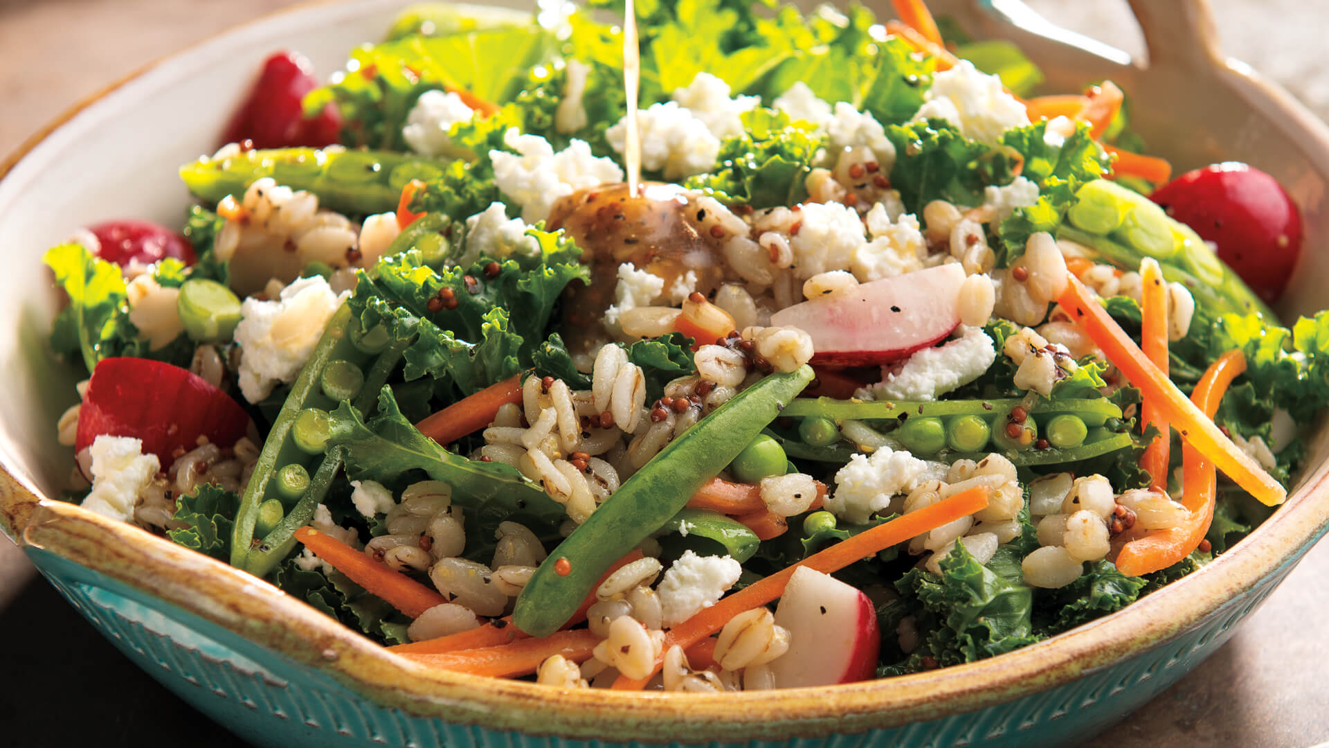 Rainbow Barley Salad