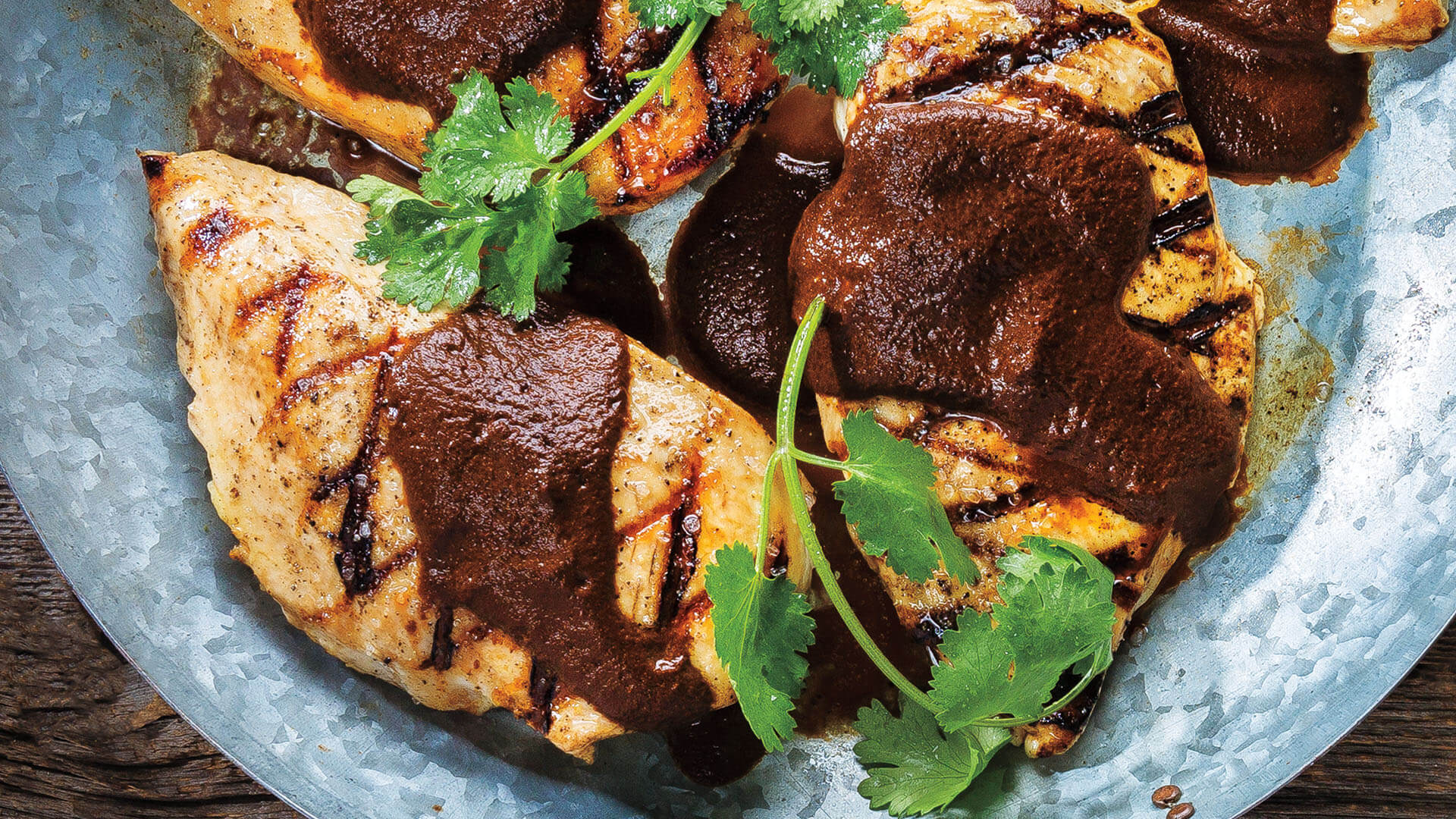 Grilled Chicken Mole
