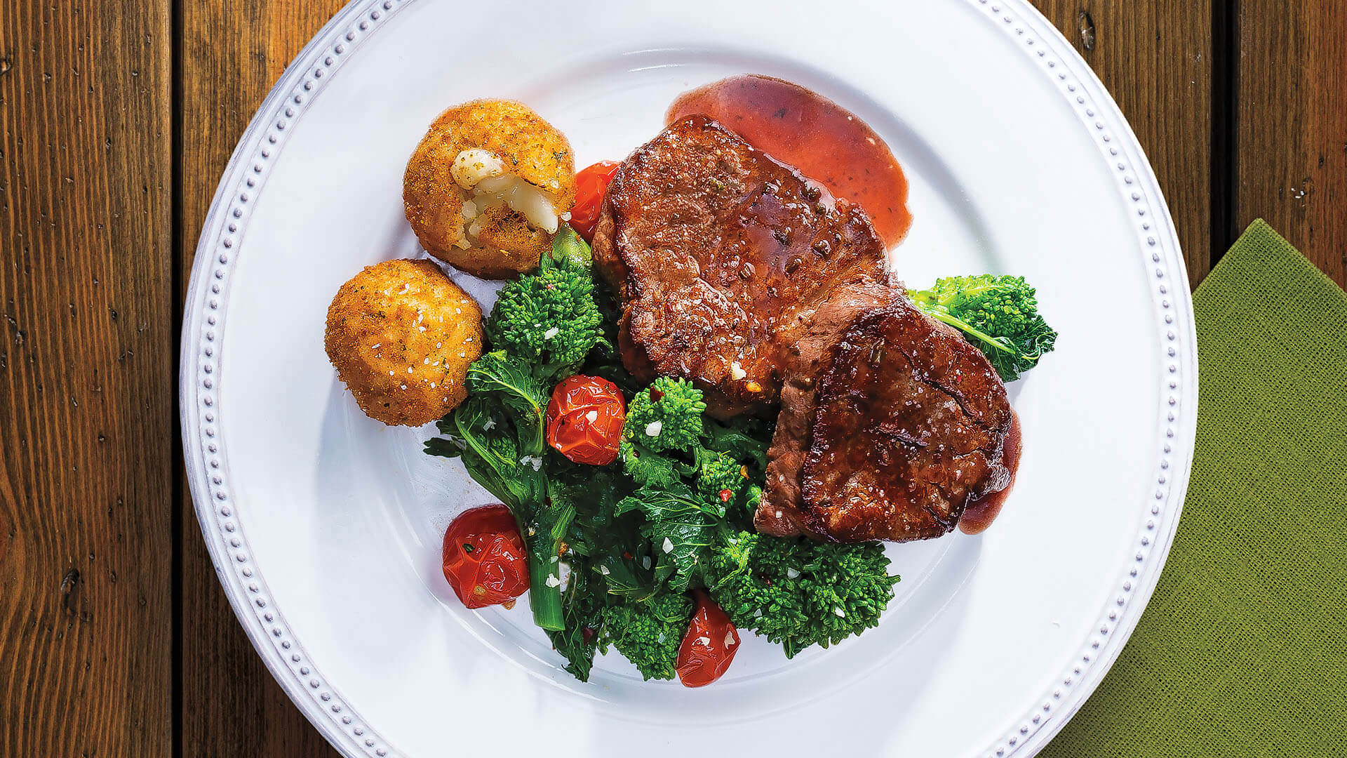 Braised Broccoli Rabe & Cherry Tomatoes | Recipe | Roche Bros.