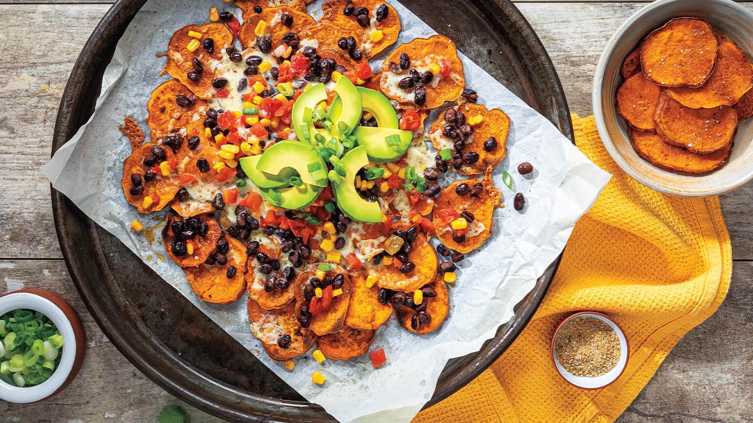 Sweet Potato Nachos