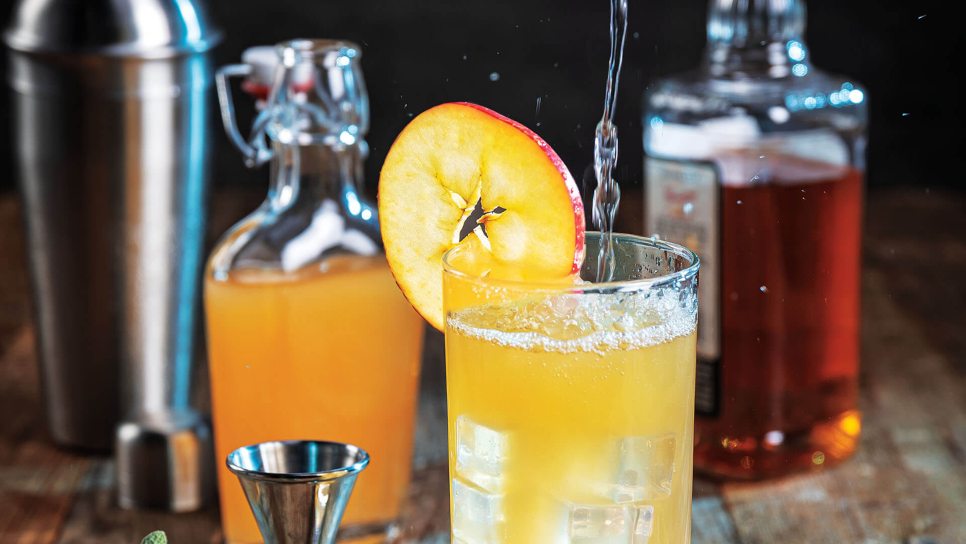 Fall Apple & Herb Smash