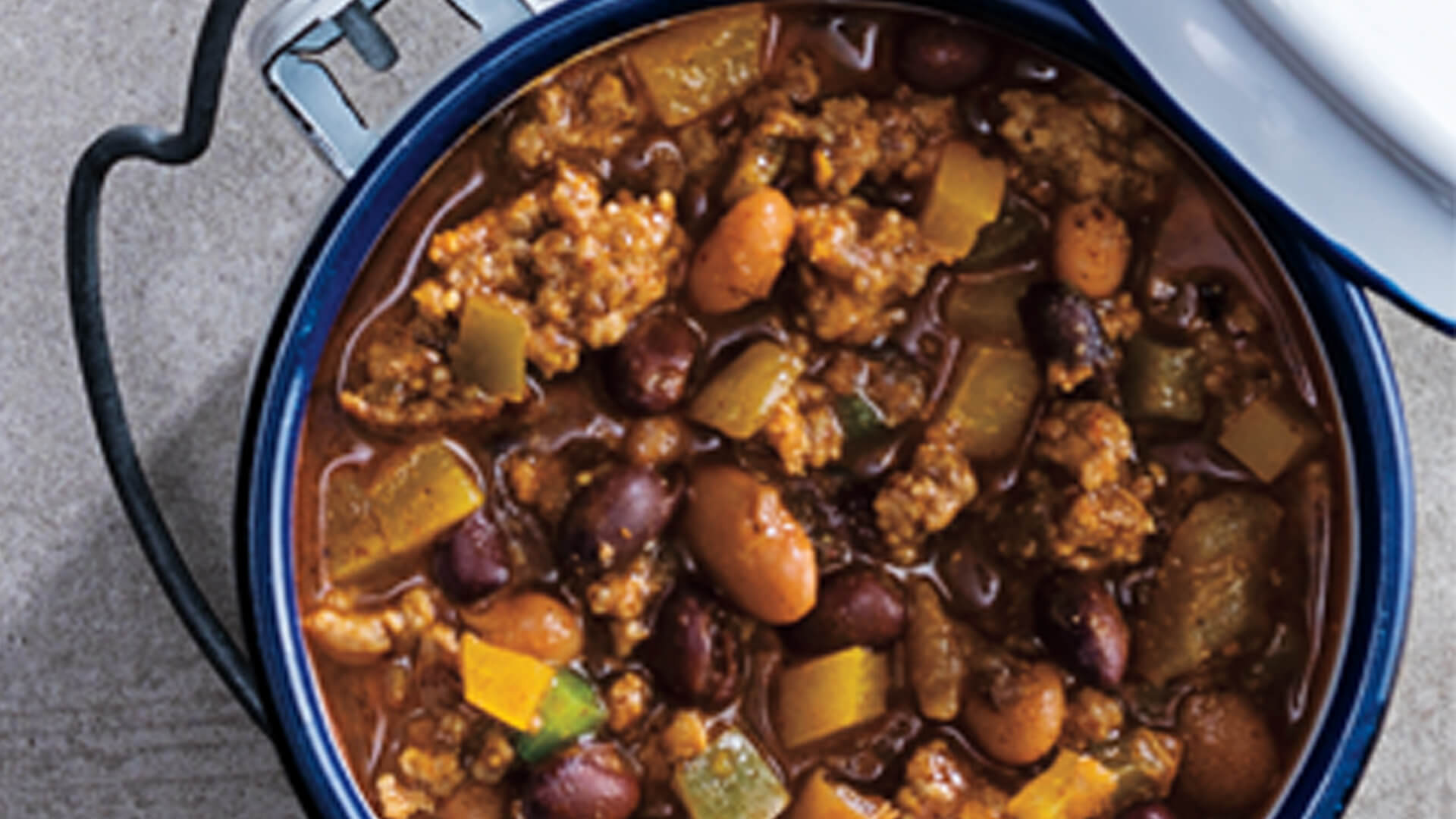 Beef & Bean Chili Verde