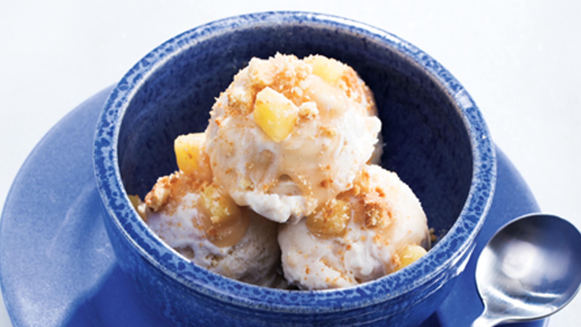 No-Churn Brown-Butter Apple Pie Ice Cream