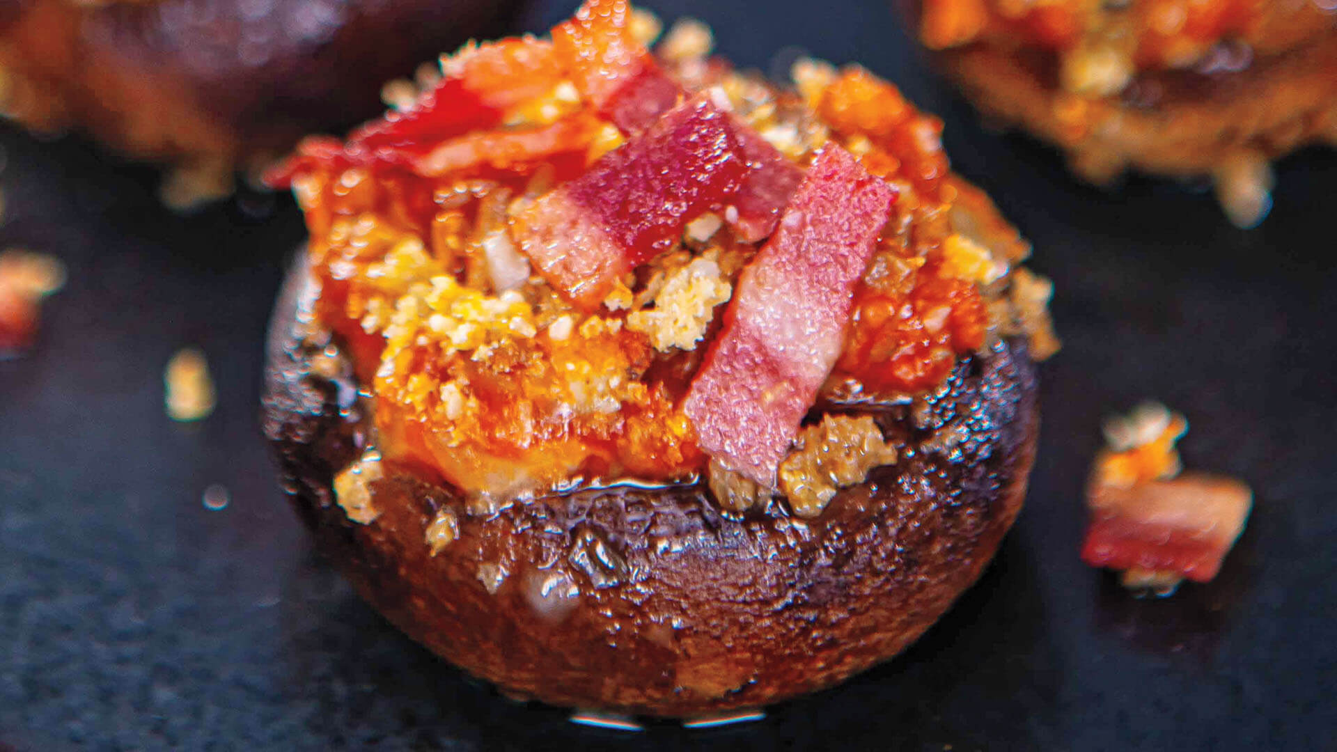 Pizza-Stuffed Mushrooms