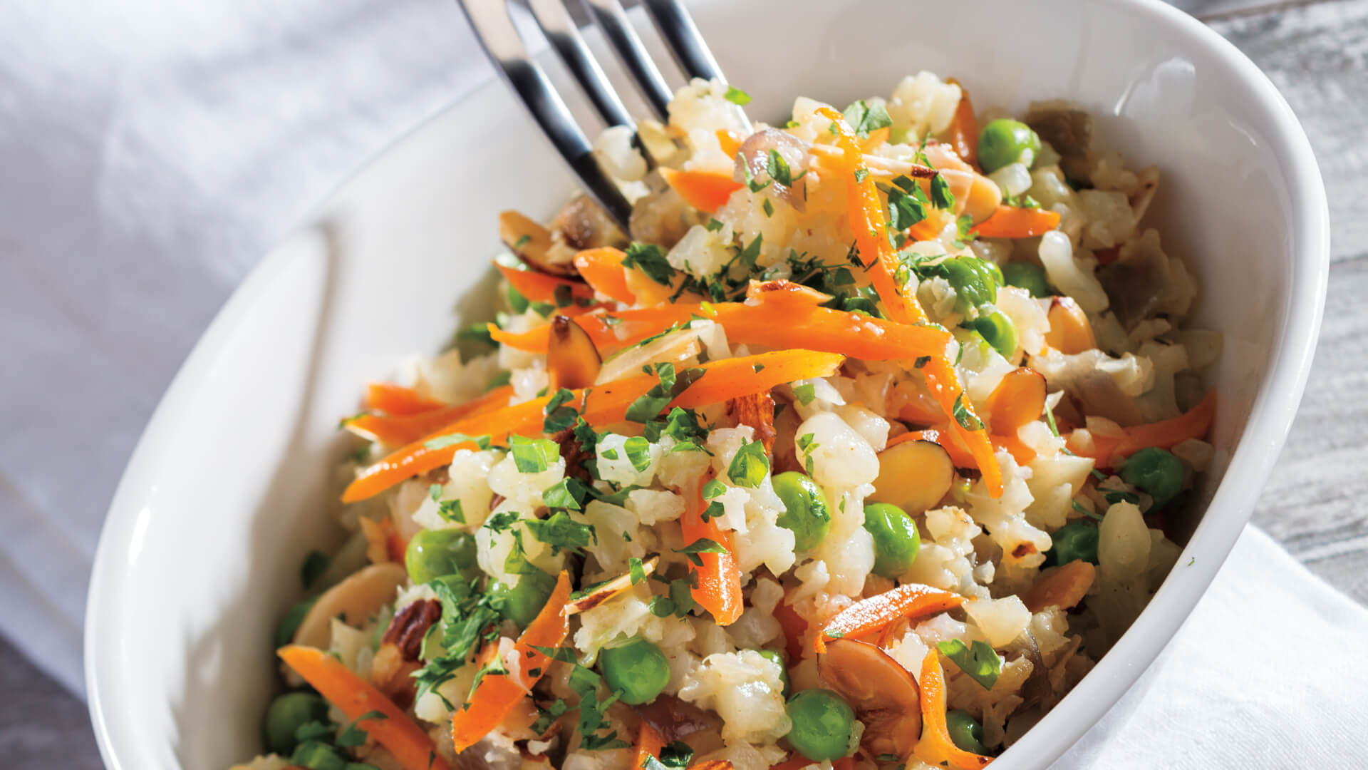 Cauliflower Pilaf