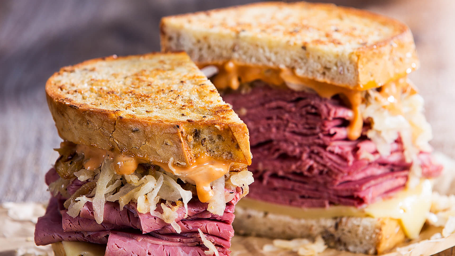2-Step Classic Reuben Sandwich