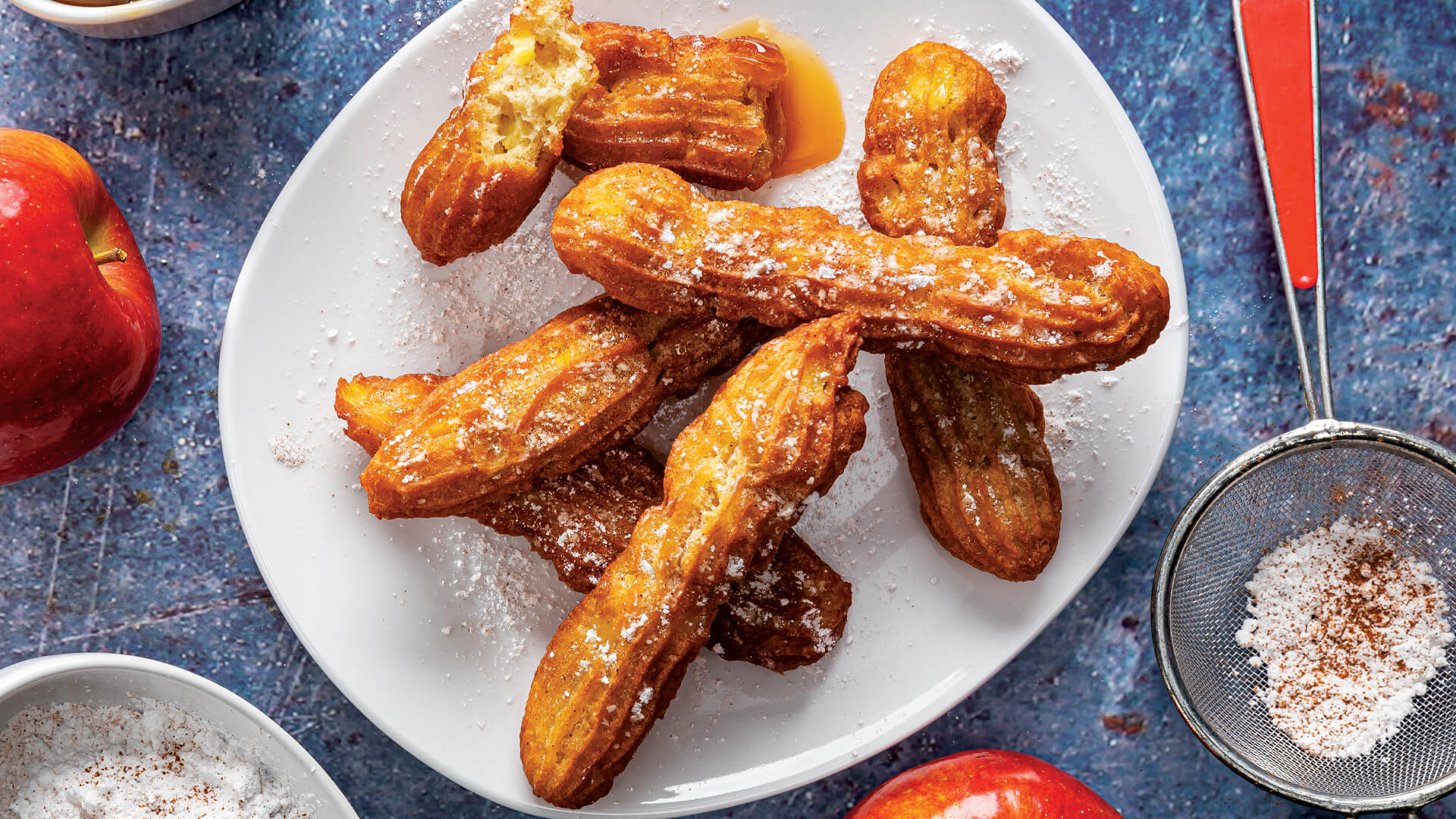 Air Fryer Apple Churros